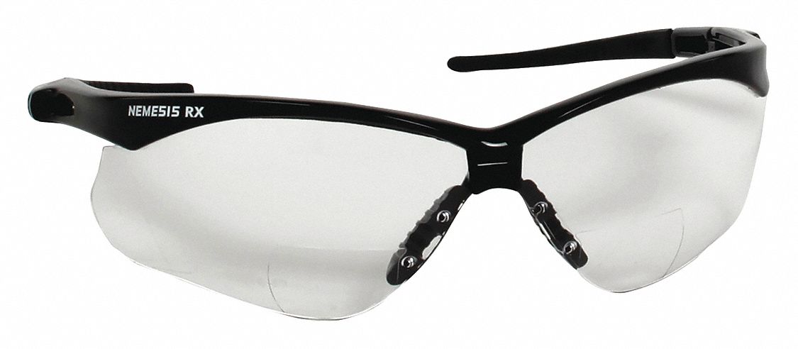 Bifocal Safety Read Glasses,+2.50,Clear 28627 761445018486 eBay