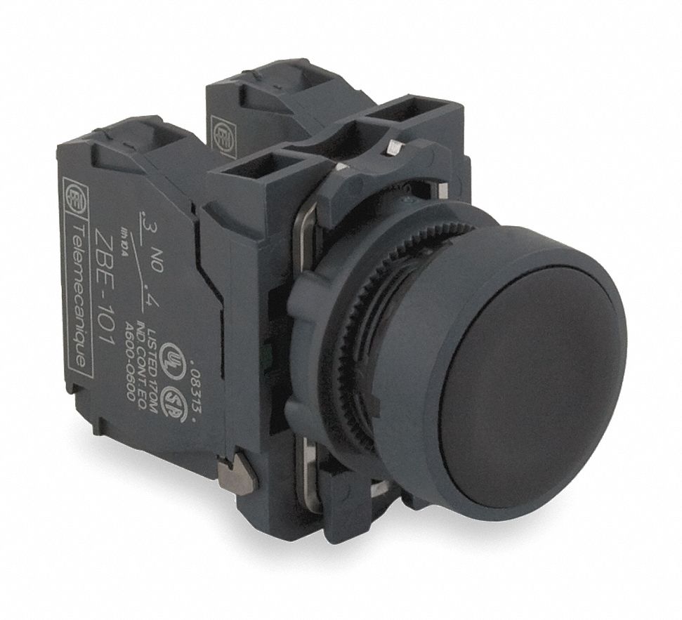 SCHNEIDER ELECTRIC, NonIlluminated, Flush Profile, Flush Push Button Operator 2UYZ5XB5AA25