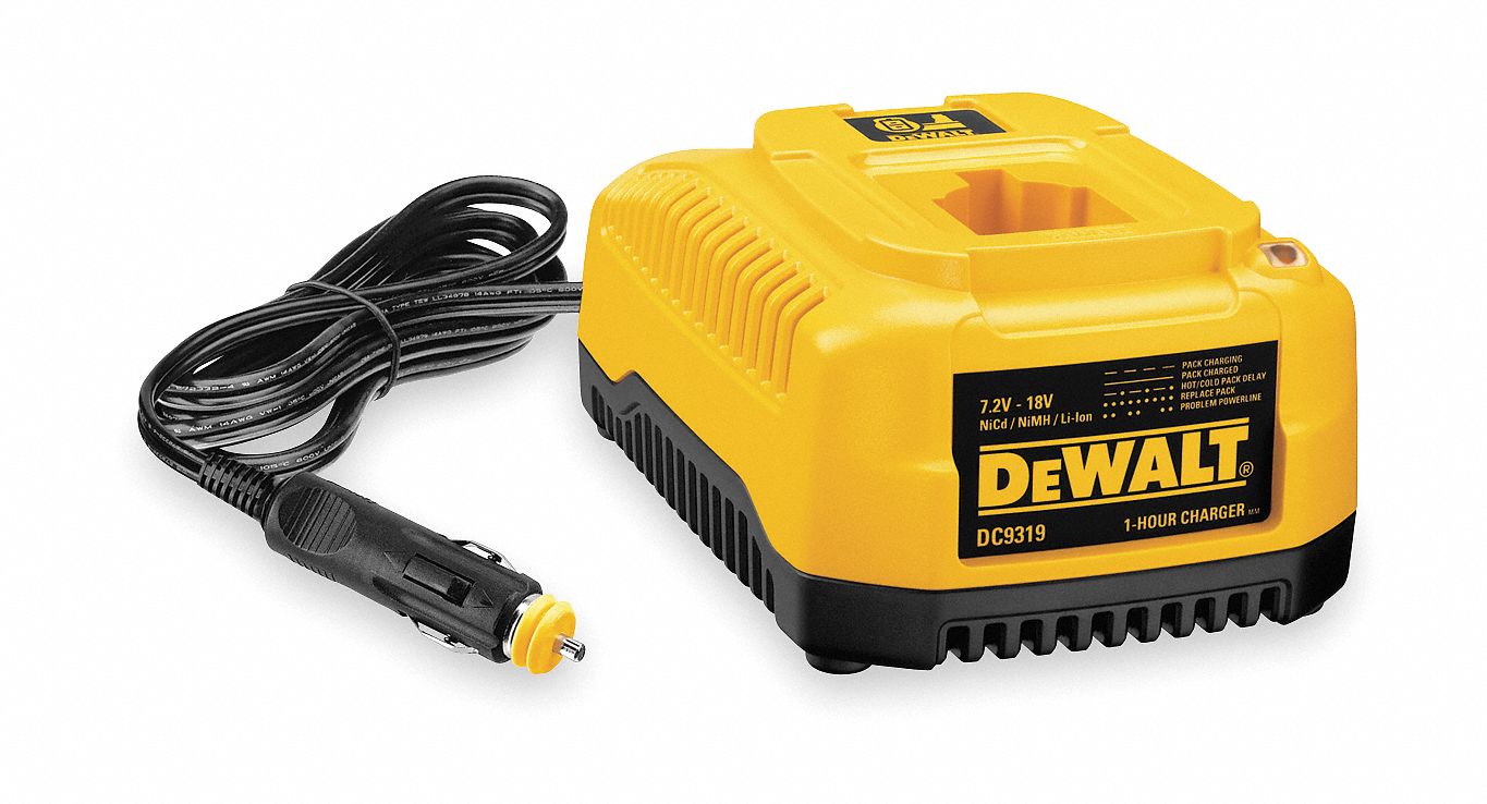 DEWALT®, SinglePort Charging, Battery Charger 2VDH9DC9319 Grainger