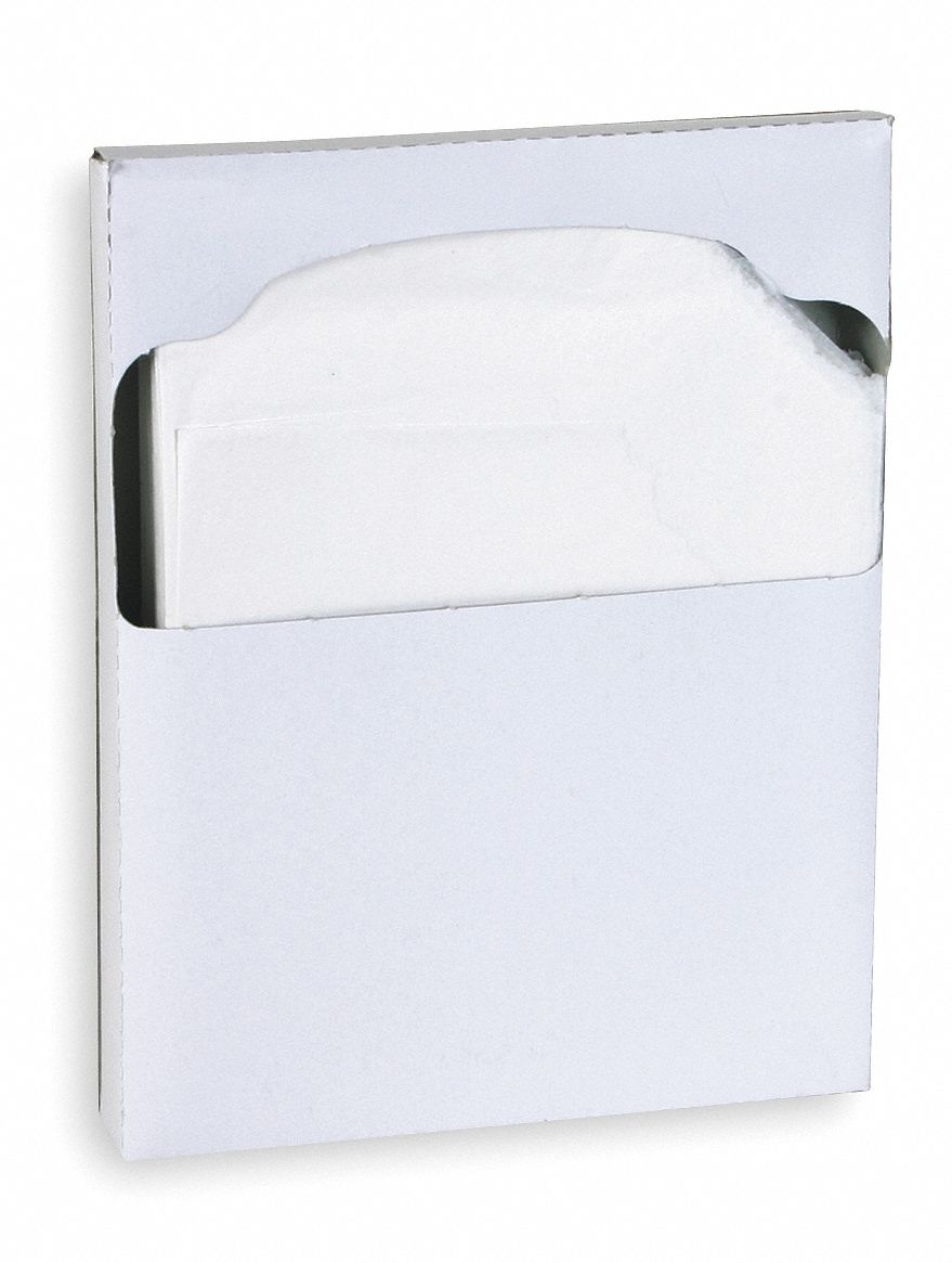 TOUGH GUY Toilet Seat Cover, Discreet Seat, Health Gard(R), 1/4 Fold