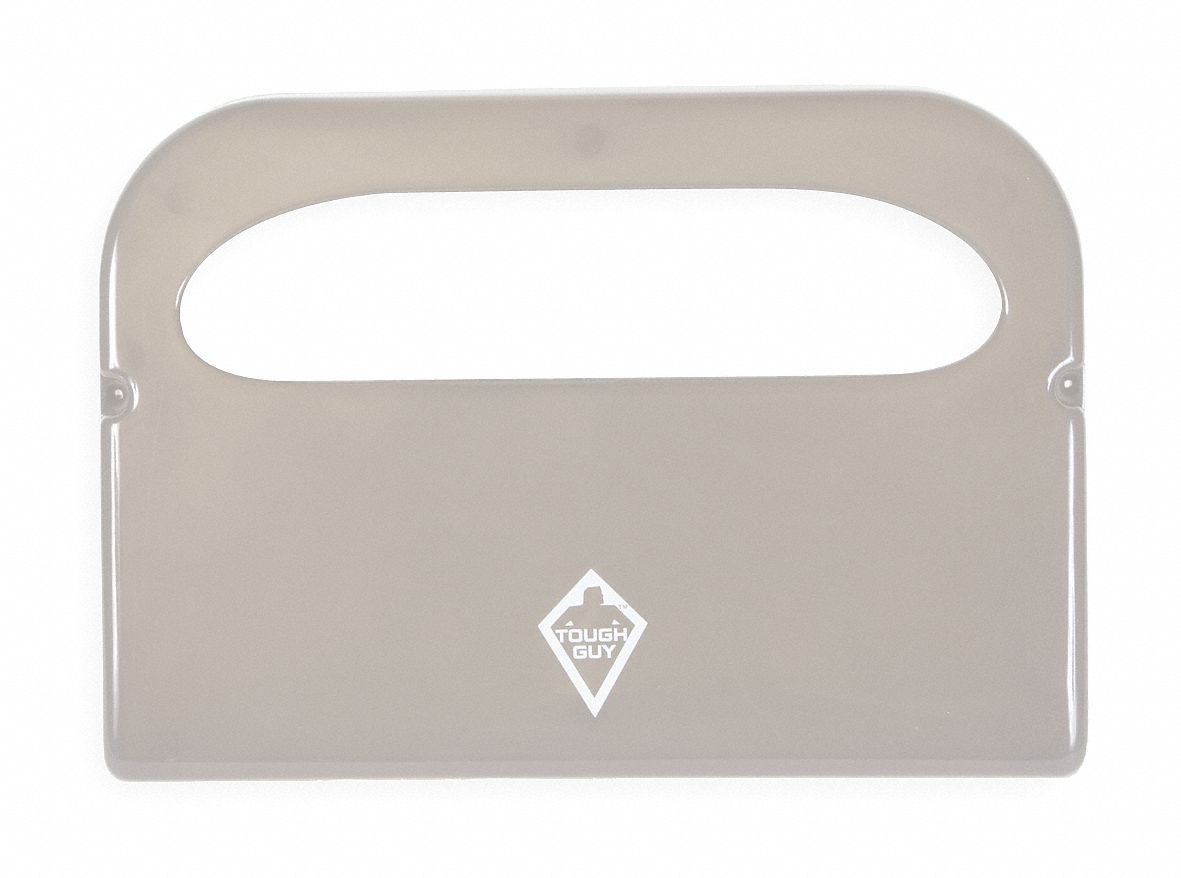 TOUGH GUY, 1/2 Fold, (500) Seat Covers, Toilet Seat Cover Dispenser