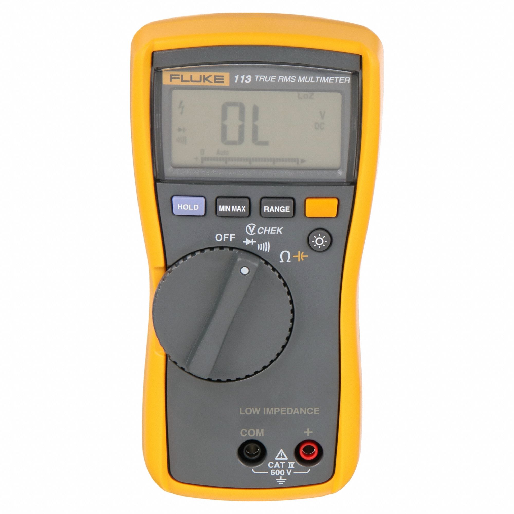FLUKE, CAT III 600V/CAT IV 300V, TRMS, Digital Multimeter 2VGA1FLUKE
