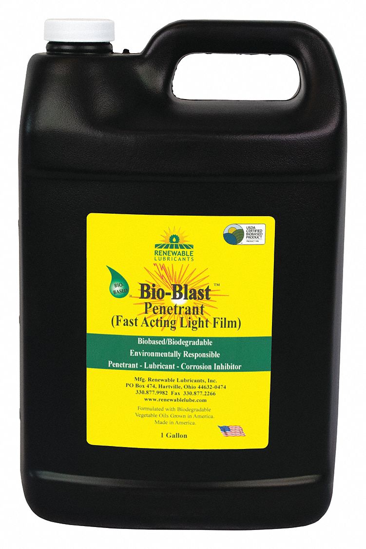 RENEWABLE LUBRICANTS Lubricant, 22° to 208°F, Vegetable