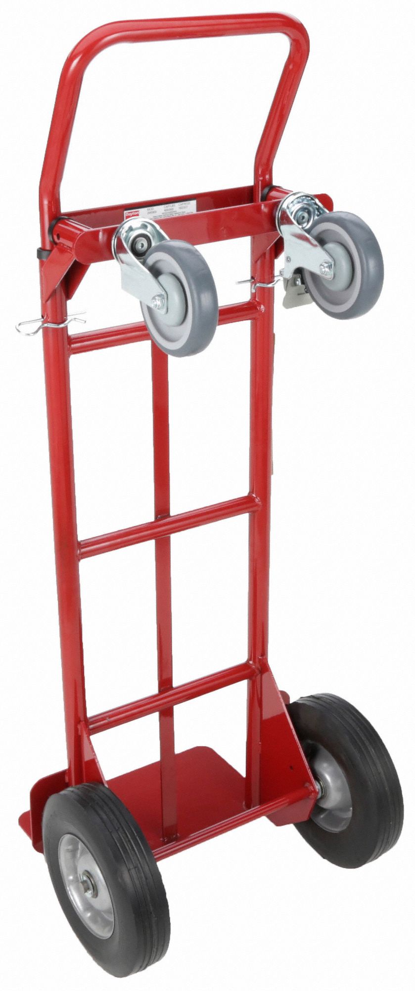 DAYTON Convertible Hand Truck, Load Capacity as Hand Truck 400 lb, Load