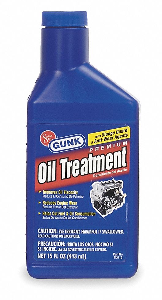 MOTOR MEDIC Premium Oil Treatment, 15 Oz, Yellow 2WFZ5M3115 Grainger