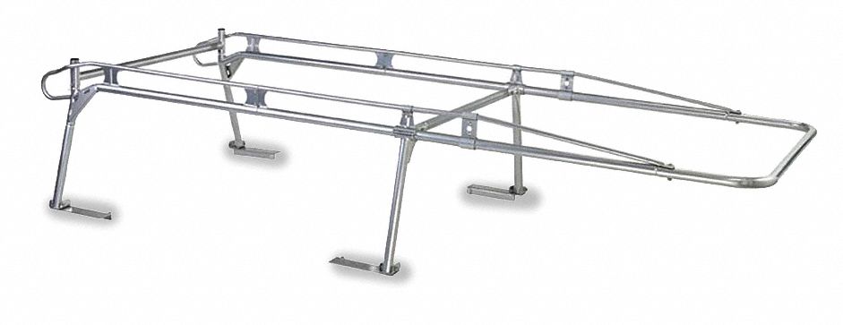 KARGO MASTER Ladder Rack, Aluminum, 1000 lb Load Capacity - 2WMG6