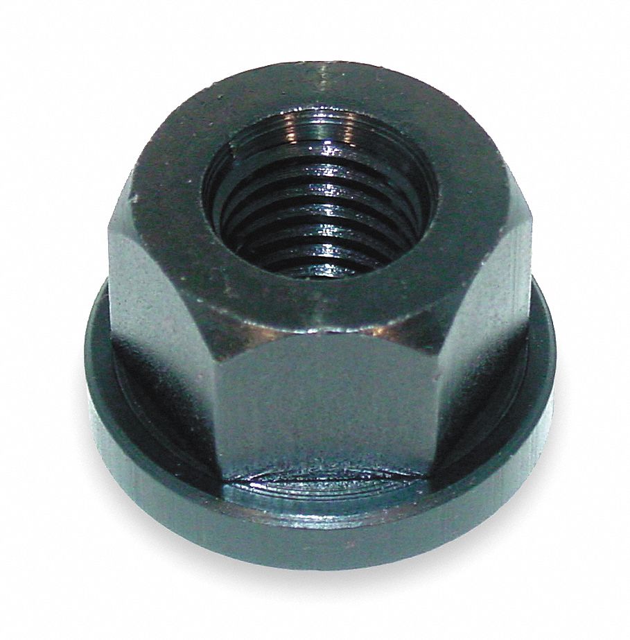 TECO 1/4"20 Swivel Flange Nut, Black Oxide Finish, Steel Grade 2, EA1