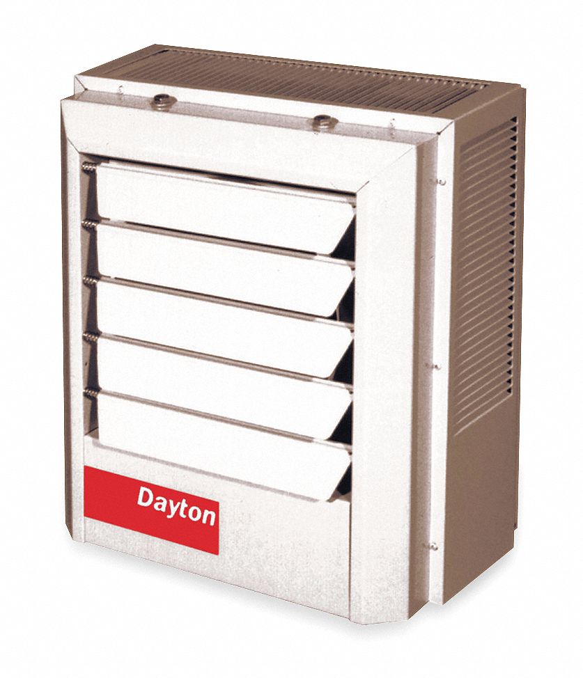 DAYTON Electric Unit Heater, Vertical or Horizontal, 480VAC, 7.5 kW, 3