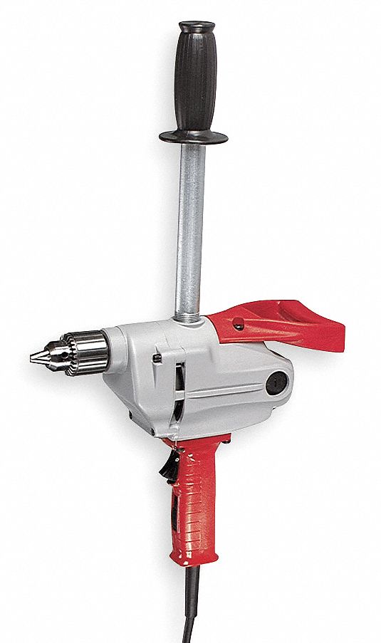 MILWAUKEE Electric Drill, Corded, 1/2 in Chuck Size - 2Z727|1660-6