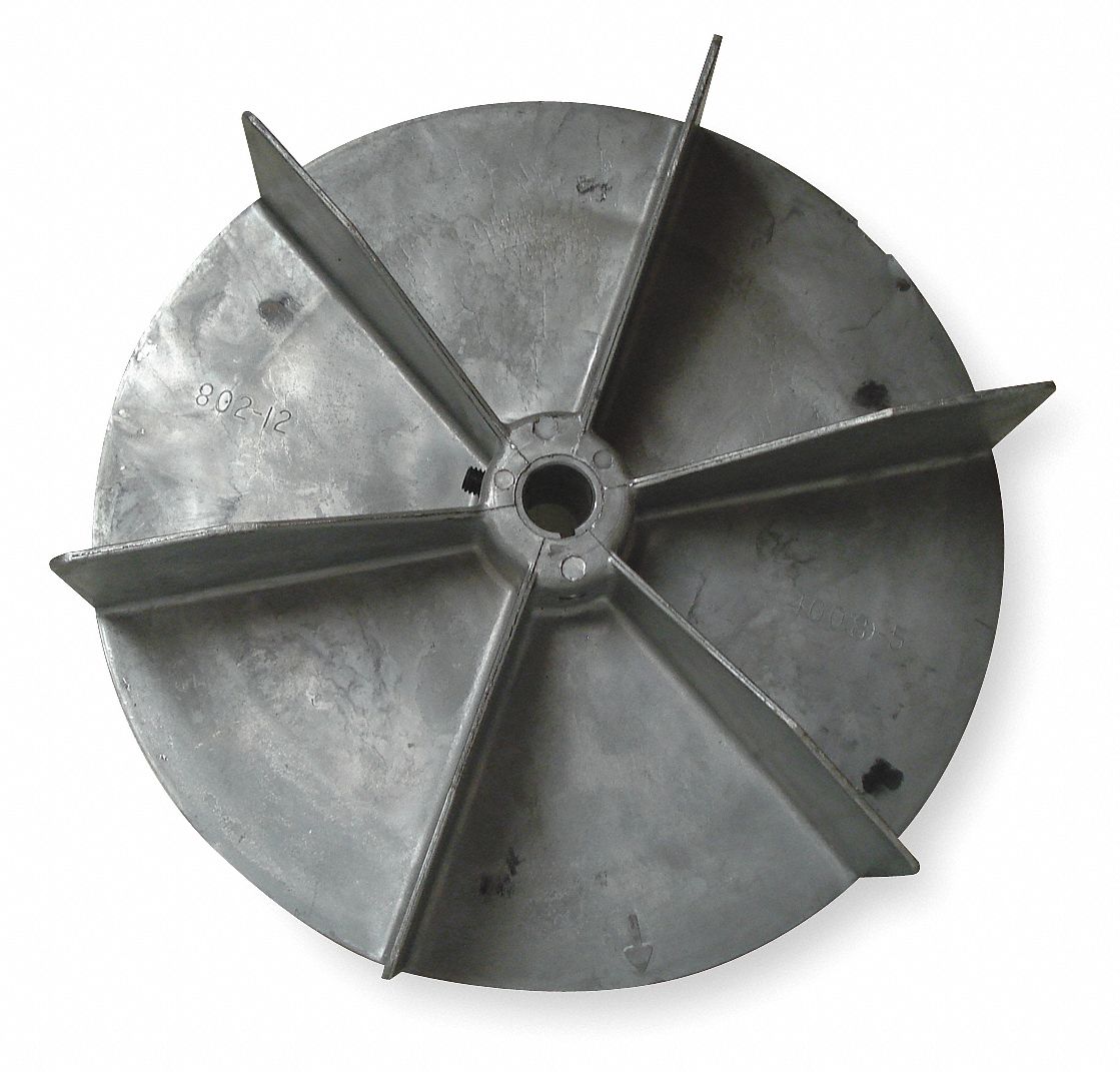 Radial, 13 1/2 in Dia, Replacement Blower Wheel 2ZB312ZB31 Grainger