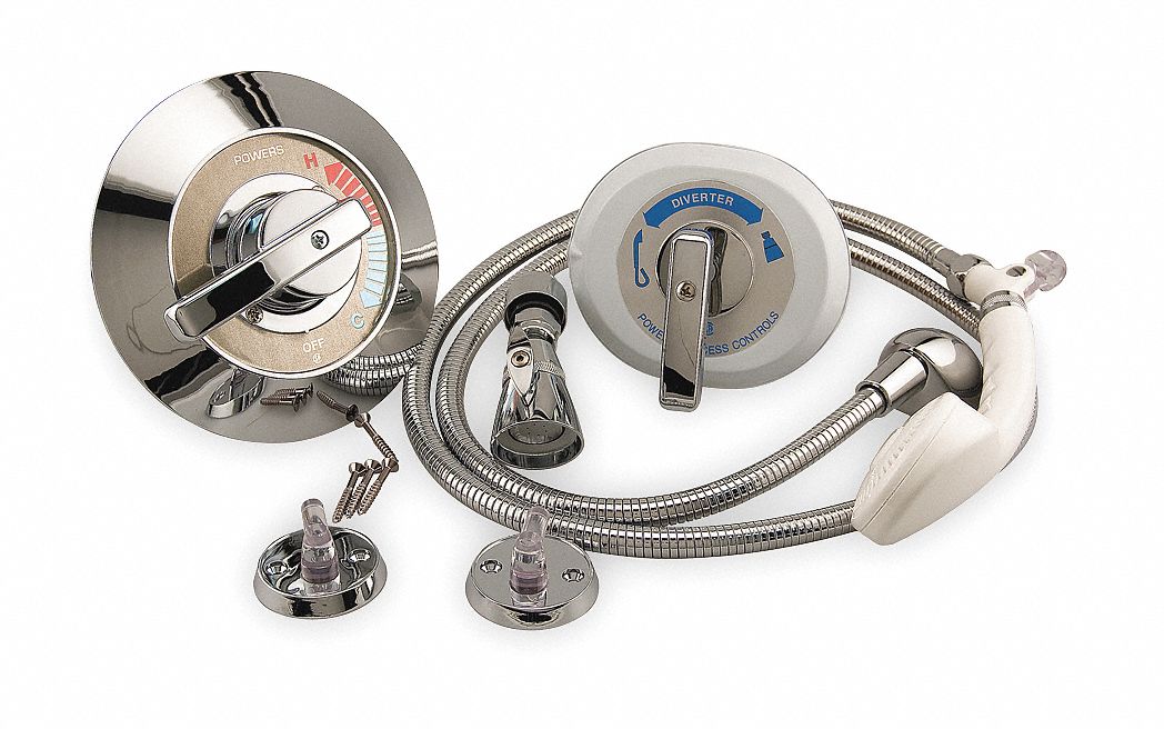 Powers, Biltmore 900, Showerhead Kit 2ZMN6P910GK15YW Grainger