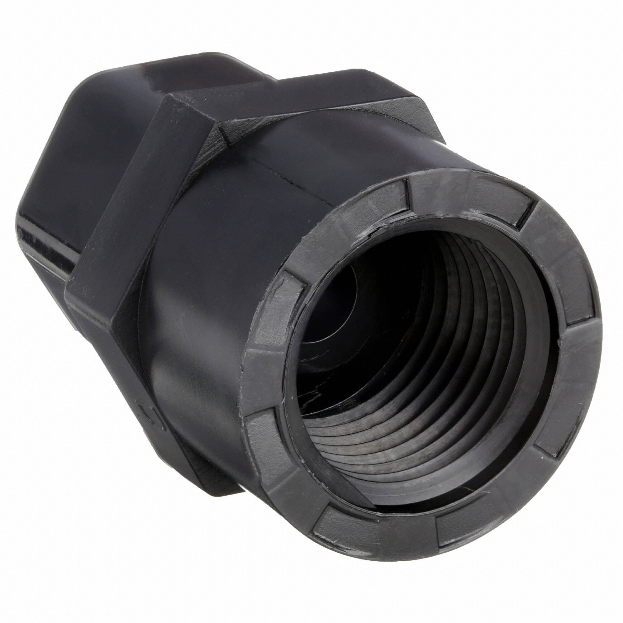 PARKER Female Connector, 1/2 in Tube Size, 3/8 in Pipe Size Pipe