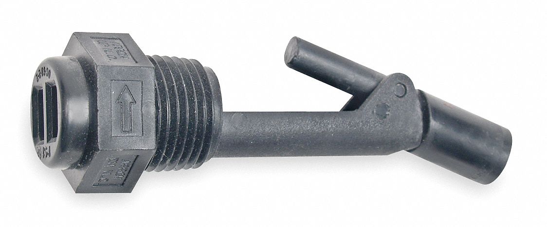 MADISON Tank Liquid Level Switch, Selectable, PBT, 1/2 in NPT - 2ZY29