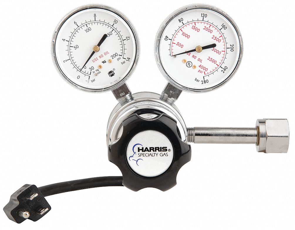 HARRIS Electrically Heated HighPurity Gas Regulator Two Stage, CGA