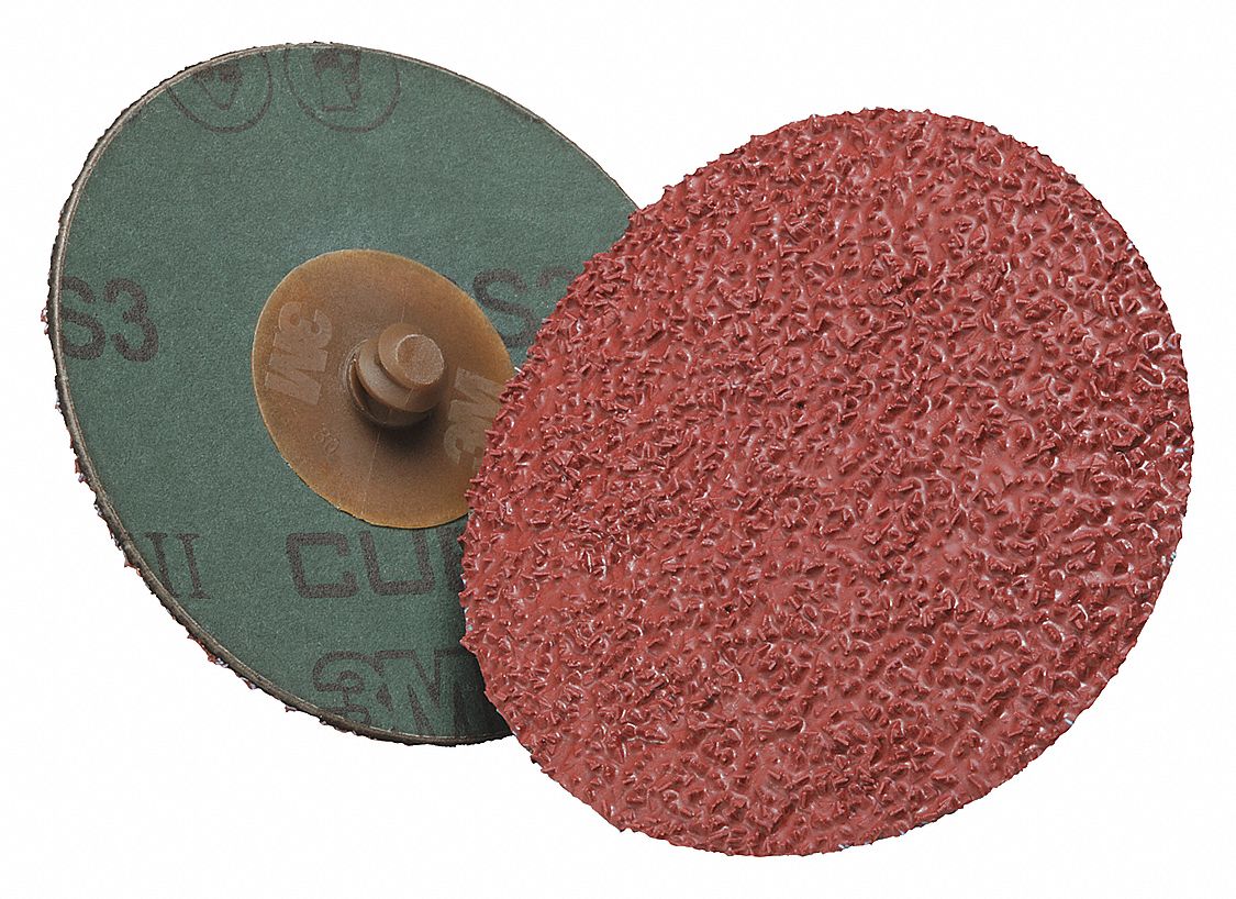 3M CUBITRON II Fiber Disc 4 in Disc Dia, 36 Abrasive Grit, Extra