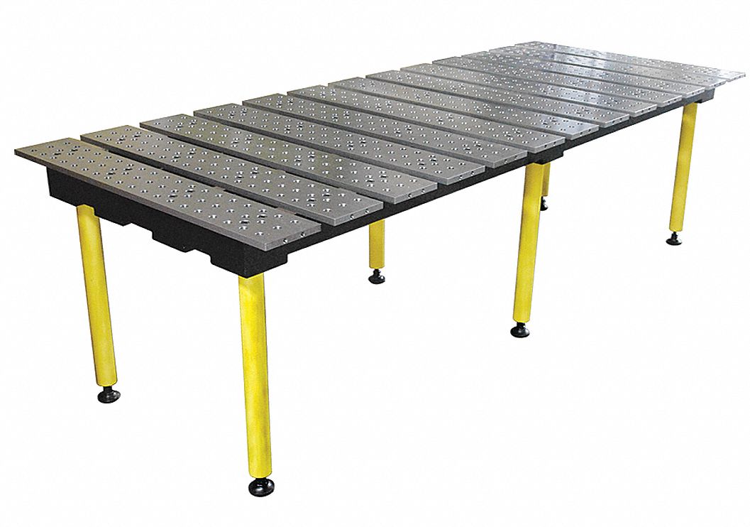 BUILDPRO Welding Table, 78W, 46D, Cap 4400 30D313