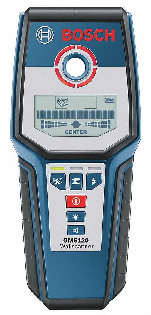 BOSCH, 7 7/8 in Overall Ht, 3 3/8 in Overall Wd, Wall Scanner - 30D487