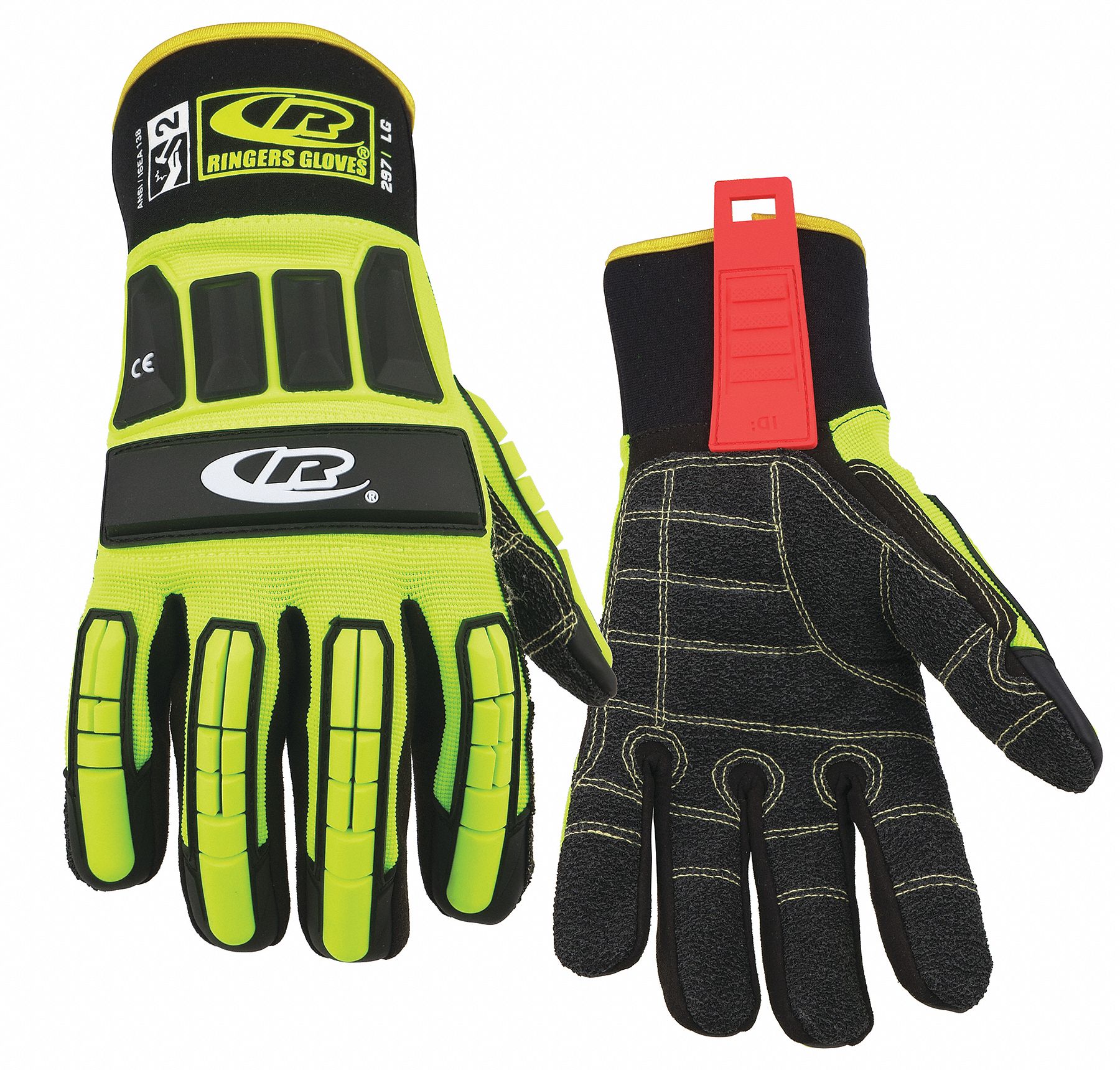 RINGERS GLOVES Mechanics Gloves, M, Riggers, 1 PR 30D82329709