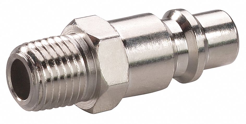 Quick Connect,Plug,1/4" Body,3/8" 30E703 190735613436 eBay