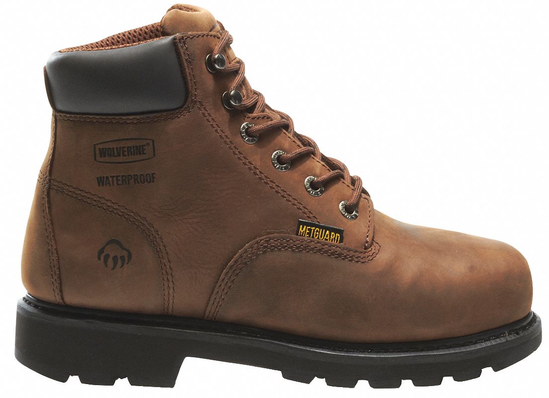 Wolverine W05679 Wolverine Work Boot M, 7 1/2, 6 in Work Boot Footwear