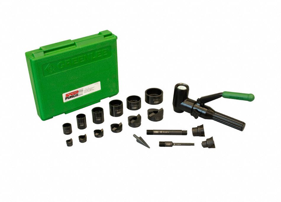 GREENLEE, Knockout Punch Driver Set 30HK317908SBSP Grainger