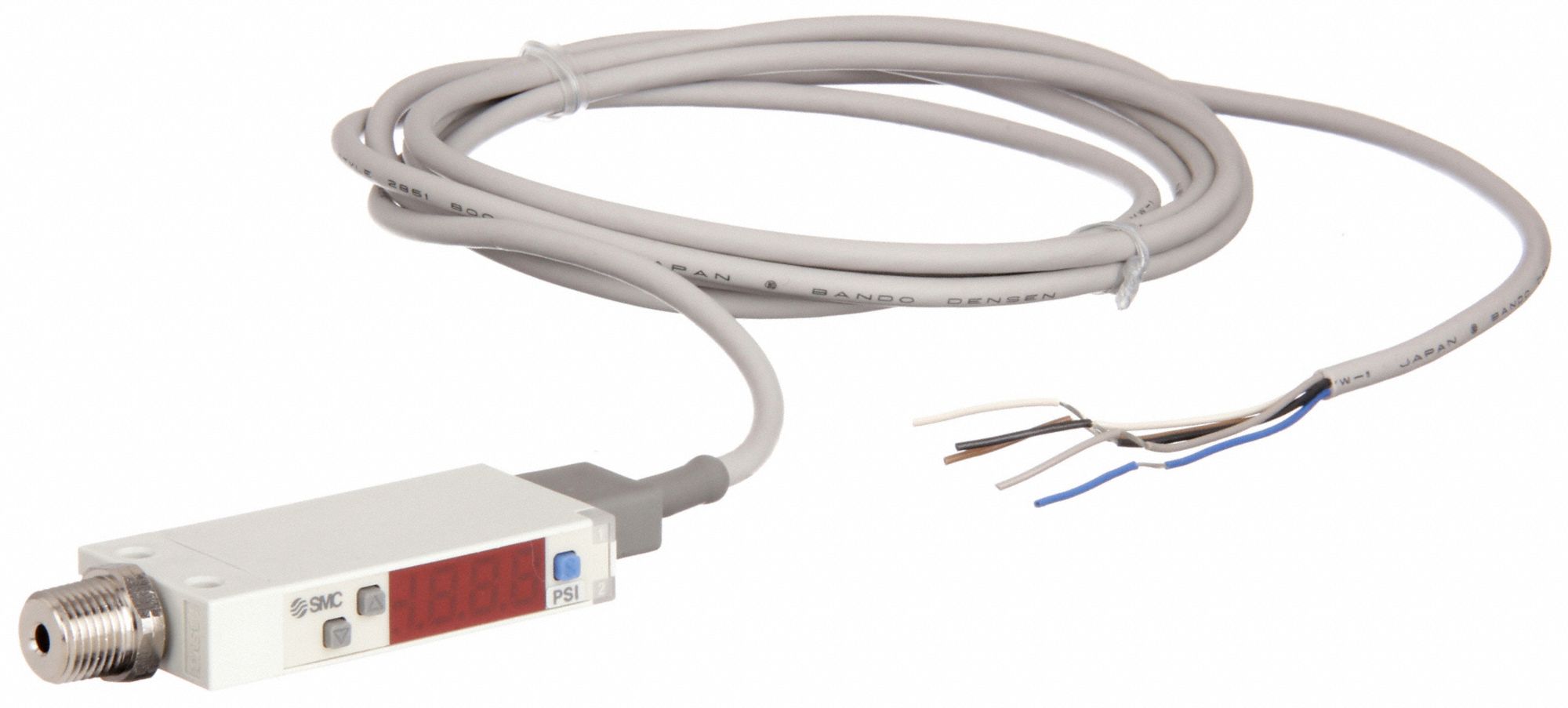 SMC, ZSE Series, 10 kPa to 105 kPa, Vacuum Pressure Switch 30J554ZSE10N01BPG Grainger