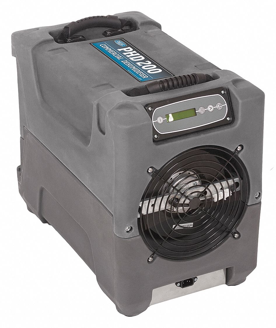 DRIEAZ Industrial Portable Dehumidifier, 115V, 6.2 A Amps, Height 17 3