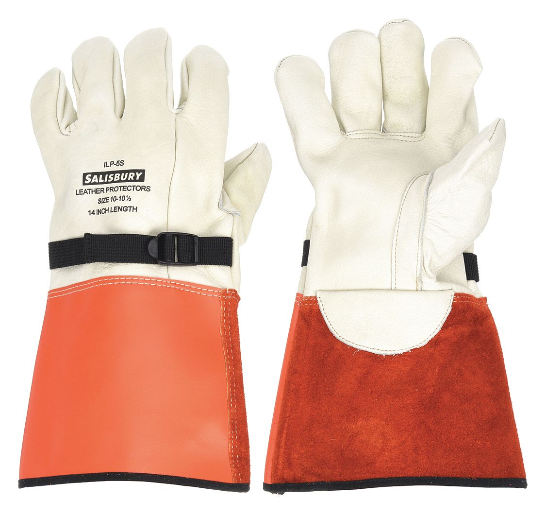 SALISBURY PROTECTOR ELECTRICAL GLOVE, STRAIGHT THUMB, 14 IN L, GAUNTLET