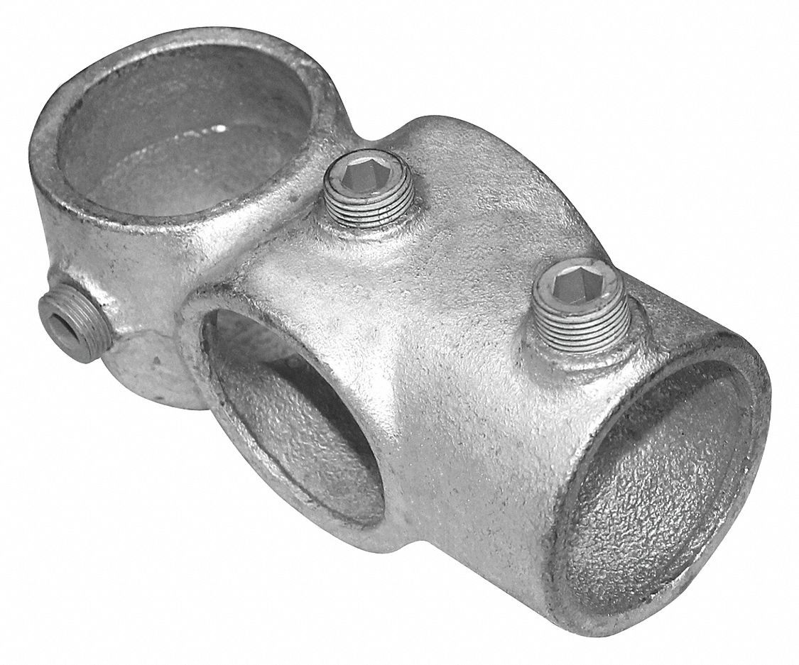 GRAINGER APPROVED Cast Iron Structural Pipe Fitting, 2 in Nominal Pipe