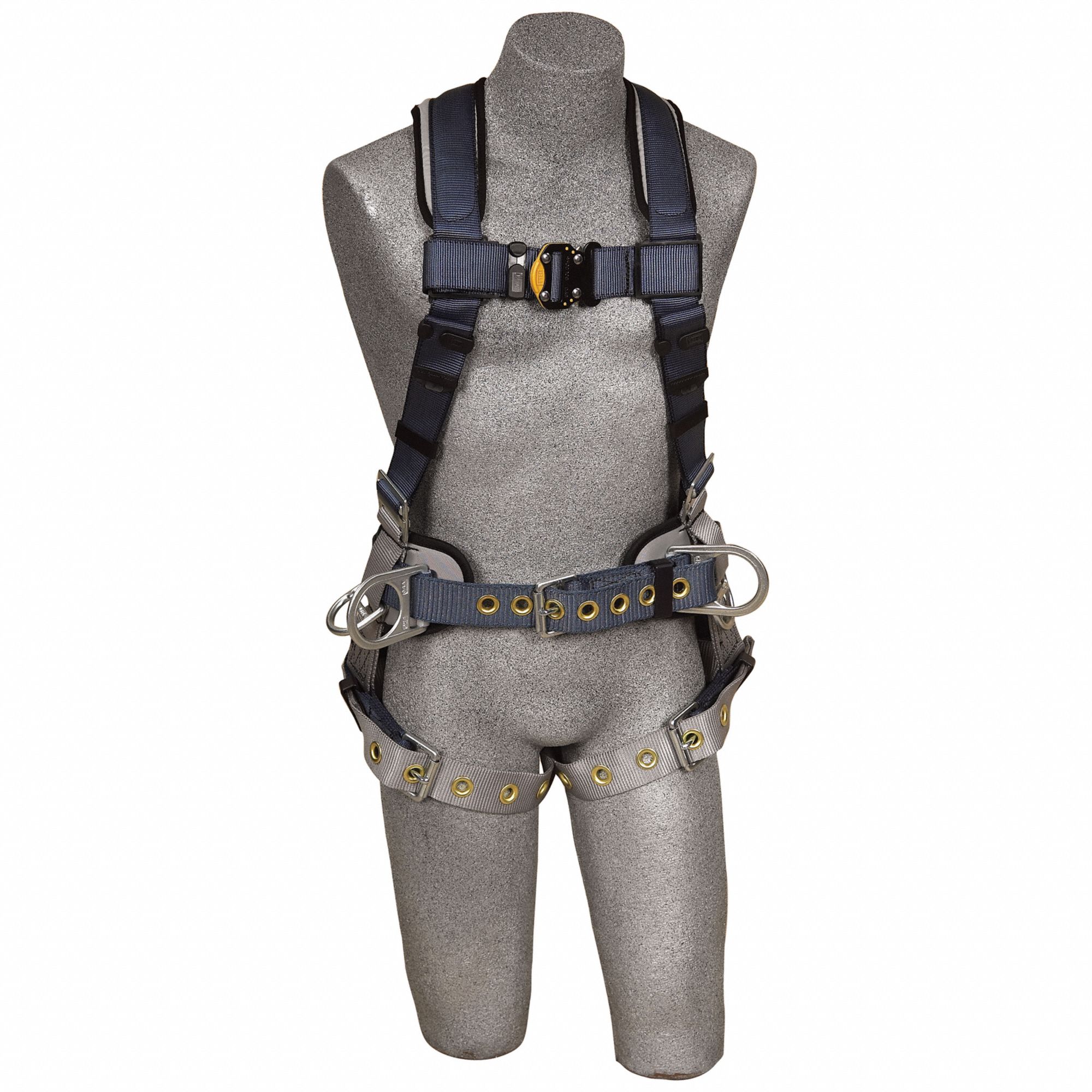 3M DBISALA, M, 1100531, Ironworker Harness Medium Vest Style 30M3941100531 Grainger