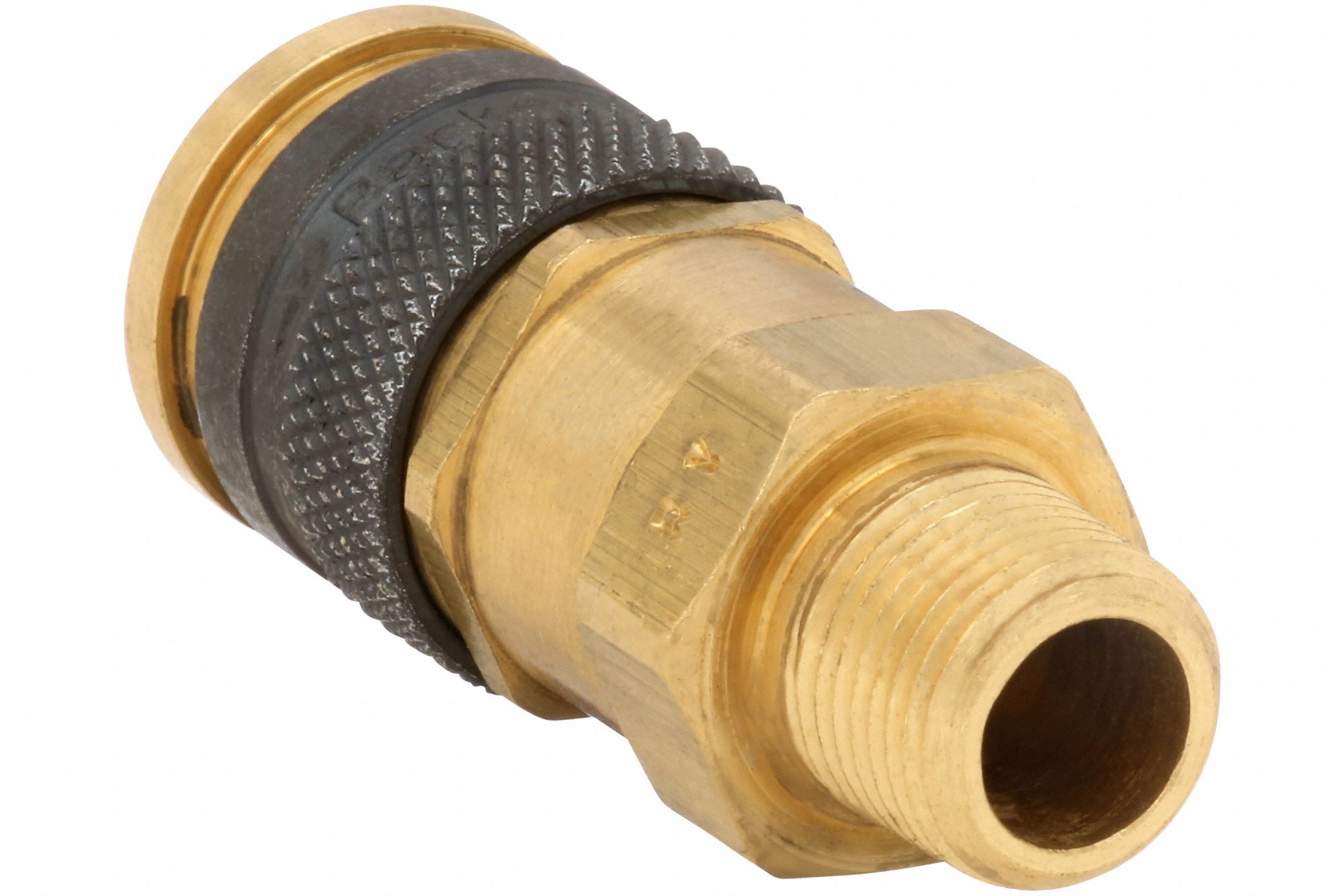 PARKER Quick Connect Hose Coupling 3/8 in Body Size, 3/8 in Hose