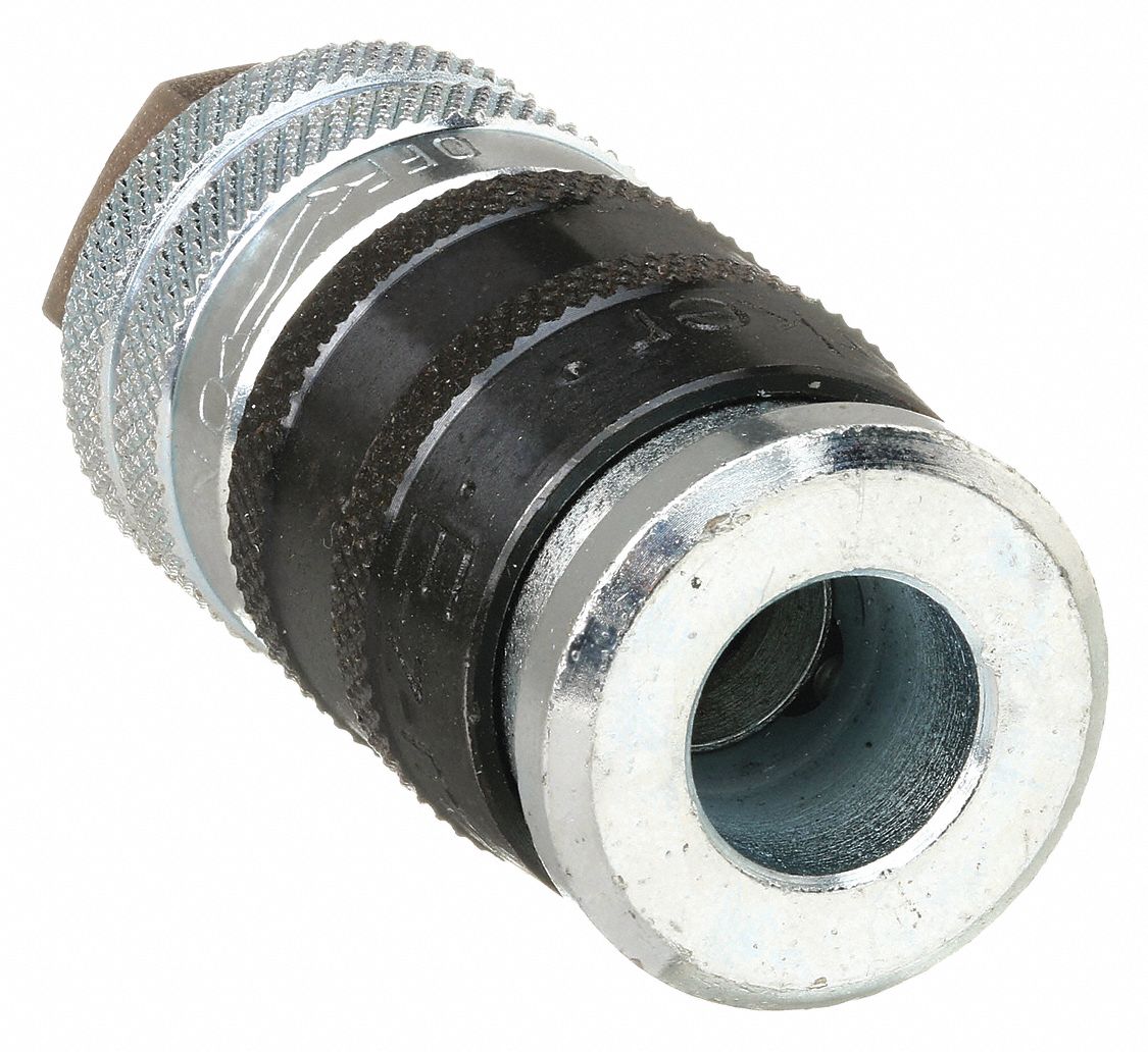 PARKER Quick Connect Hose Coupling, Industrial, Steel, Socket 30N324