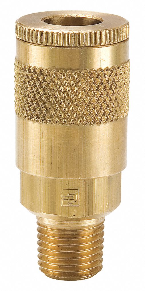 PARKER Quick Connect Hose Coupling, TruFlateAutomotive, Brass, Socket