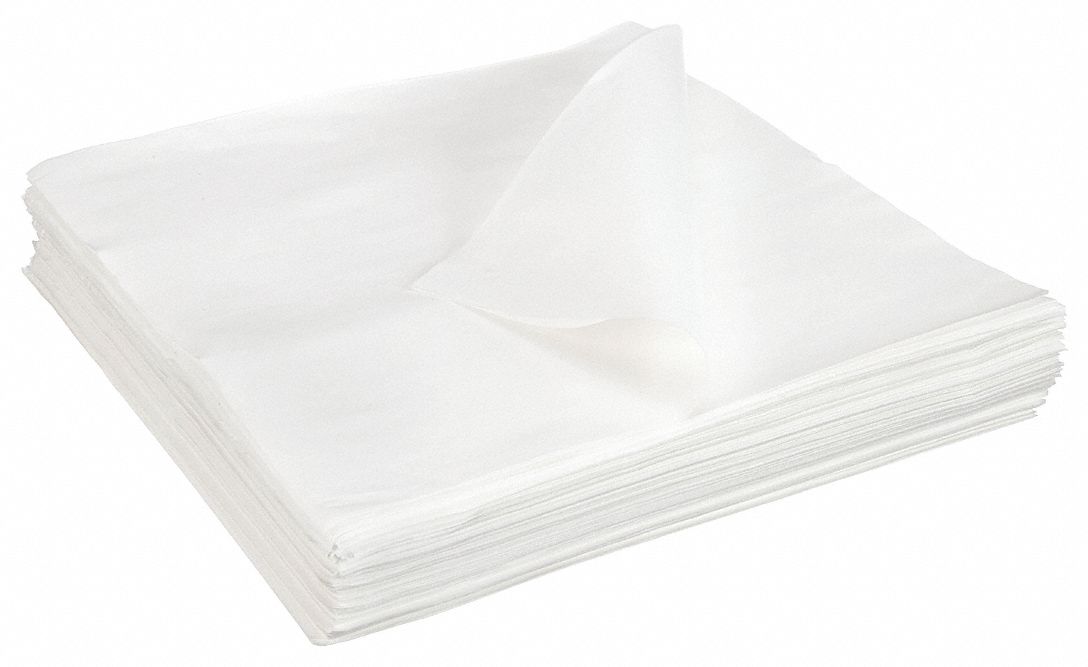 GRAINGER, Soft Pack, ISO 5 (Class 100), Dry Wipe 30N52430N524 Grainger