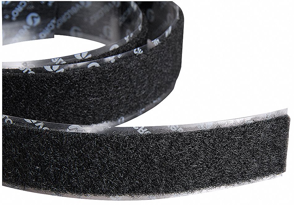 VELCRO BRAND LoopType Reclosable Fastener Strap with Rubber Adhesive