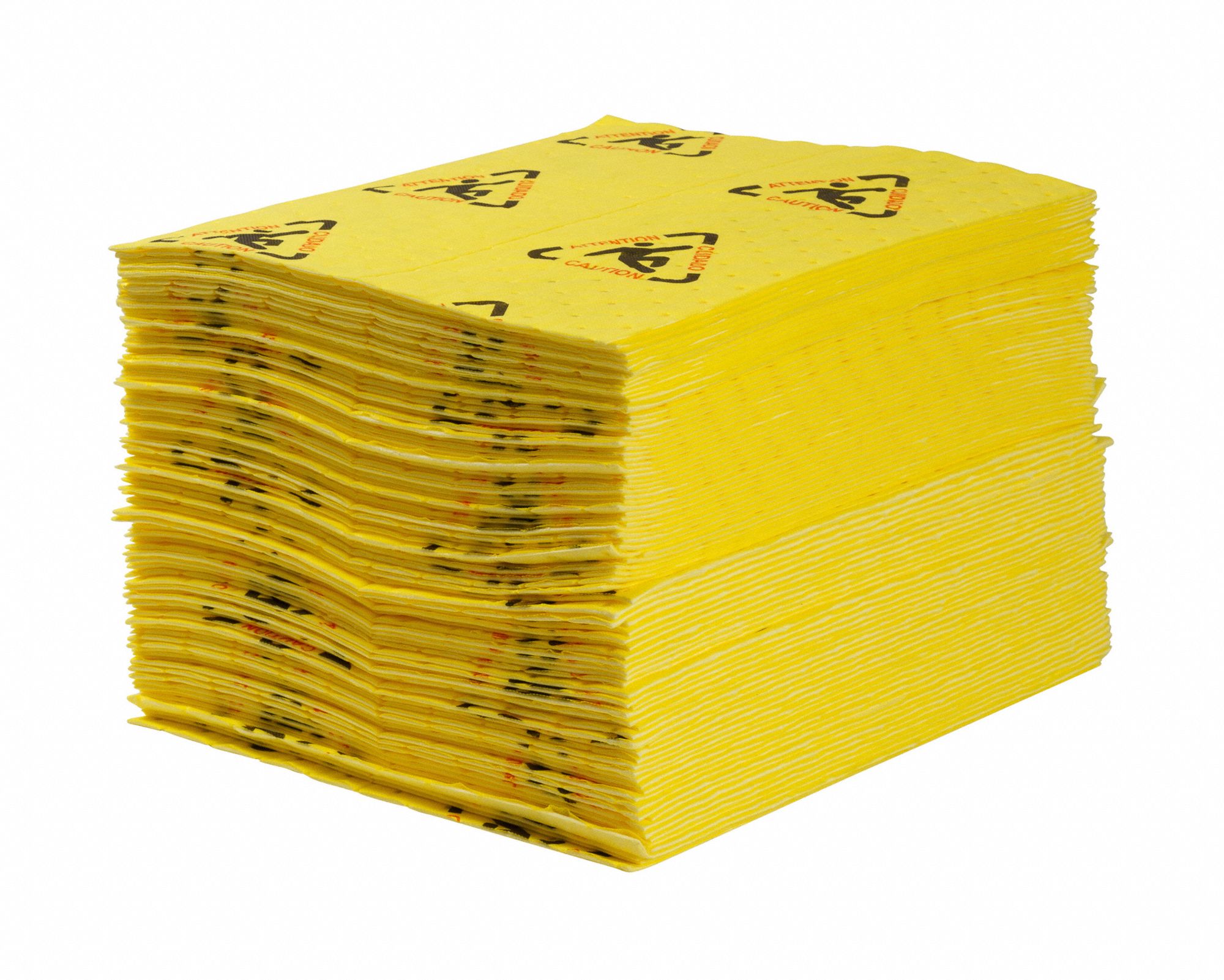 BRADY SPC ABSORBENTS, 17 oz Volume Absorbed Per Pad, 28 gal (200 Pads), Absorbent Pad 30PE51