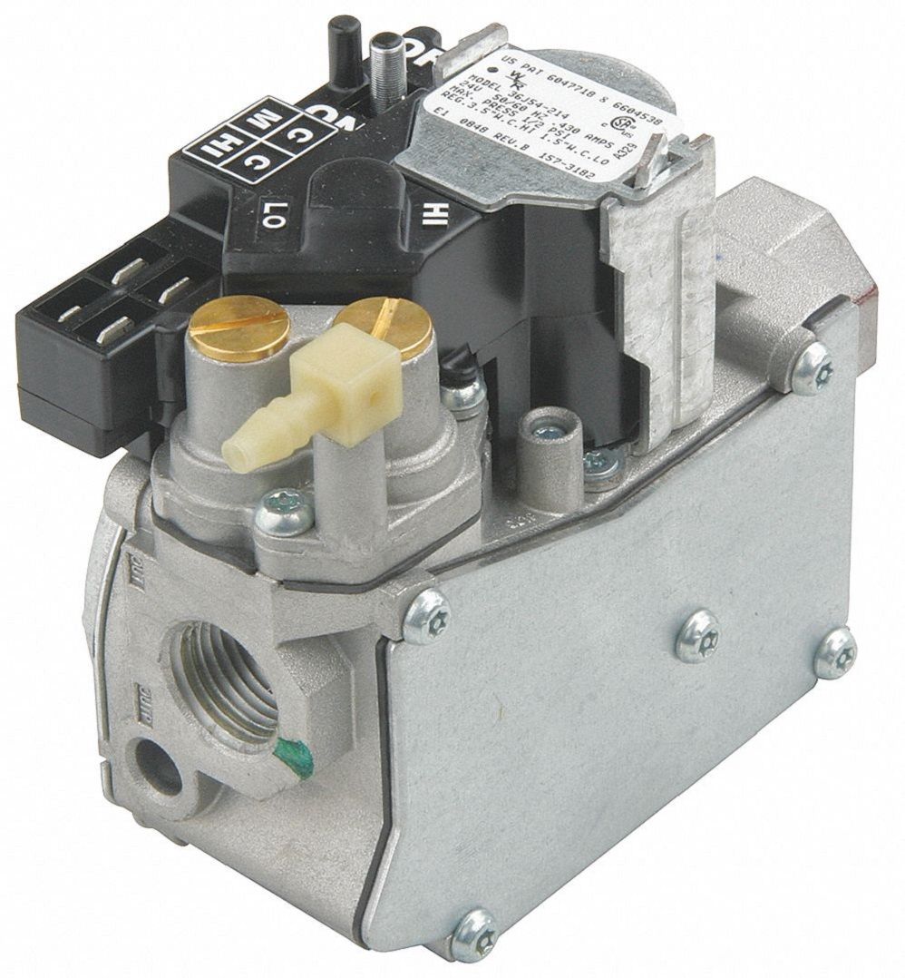 Direct Spark Ignition/Hot Surface Ignition, Dual Stage, Gas Valve