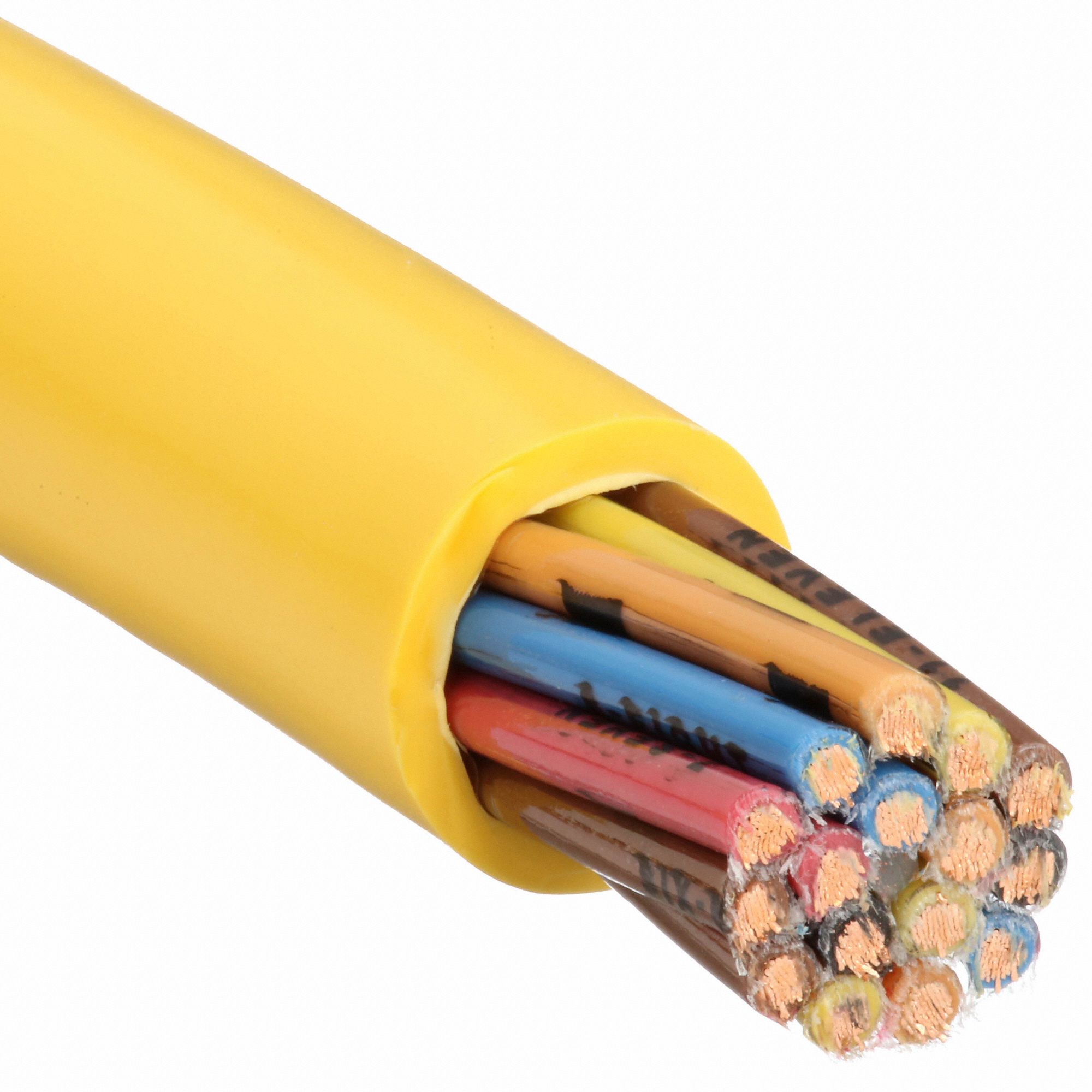 KH INDUSTRIES Pendant Cable 16 Conductors, 16 AWG Wire Size, PVC