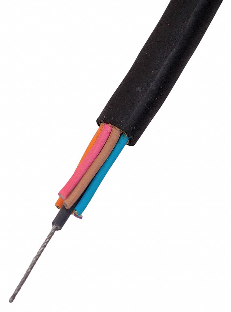 KH INDUSTRIES Pendant Cable with Internal Strain Relief 3 Conductors