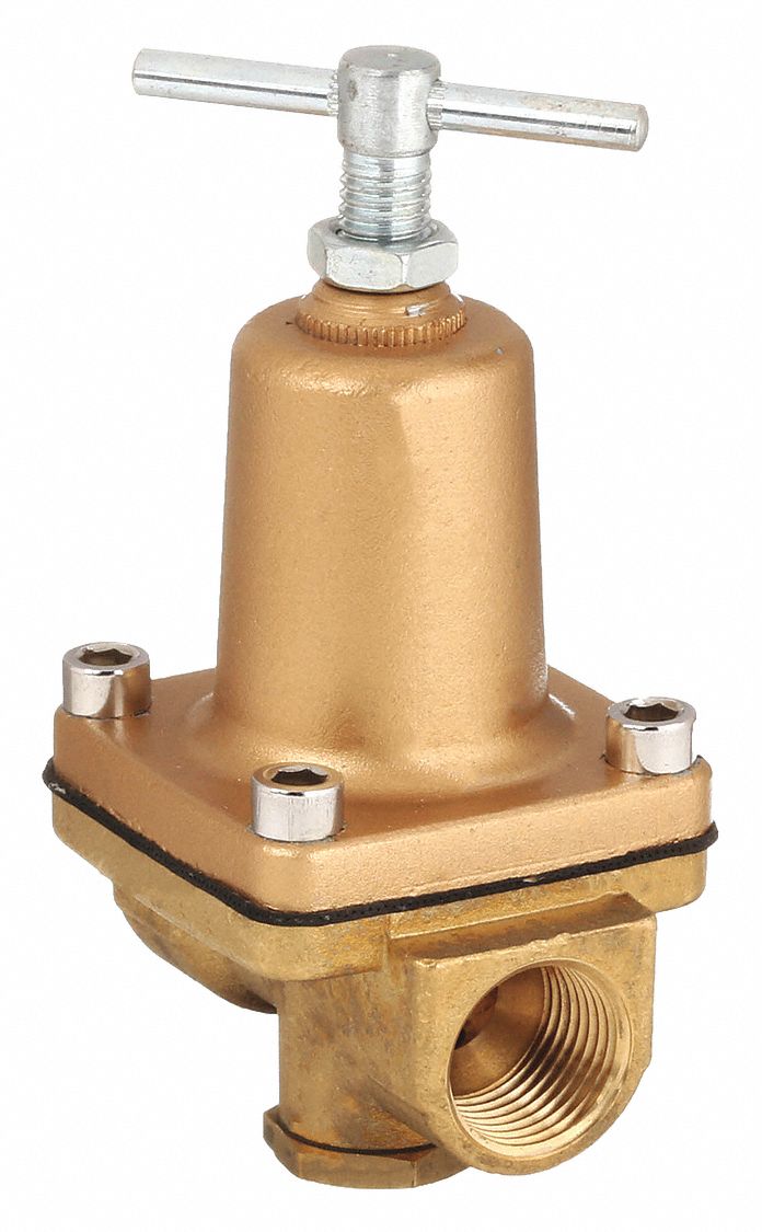 2-Way Brass, Brass, Pressure Regulator - 30PV02|30PV02 - Grainger