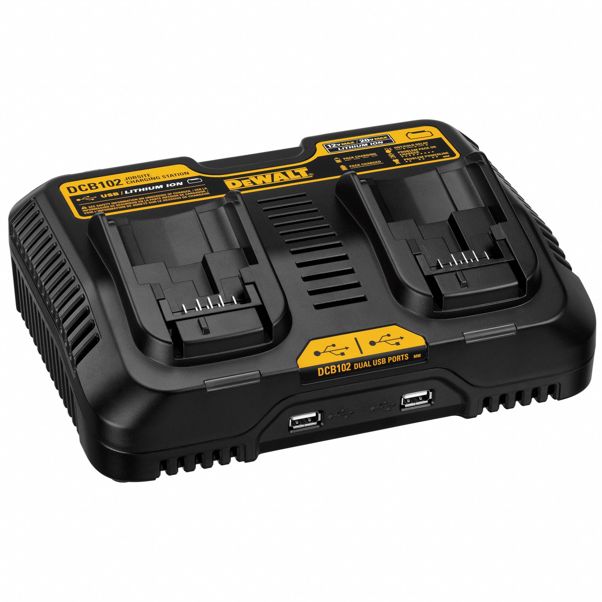 DEWALT®, MultiPort Simultaneous Charging, Battery Charger 30RV89