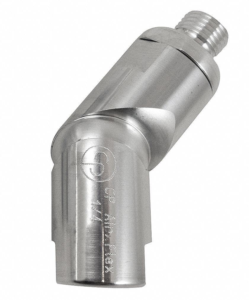 CHICAGO PNEUMATIC 2 5/8 in Aluminum Air Gun Swivel, Silver 36WC75