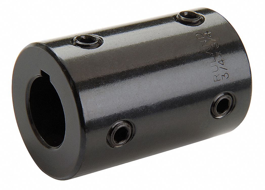 RULAND MANUFACTURING, 40 mm Bore Dia 1, 40 mm Bore Dia 2, Rigid Shaft