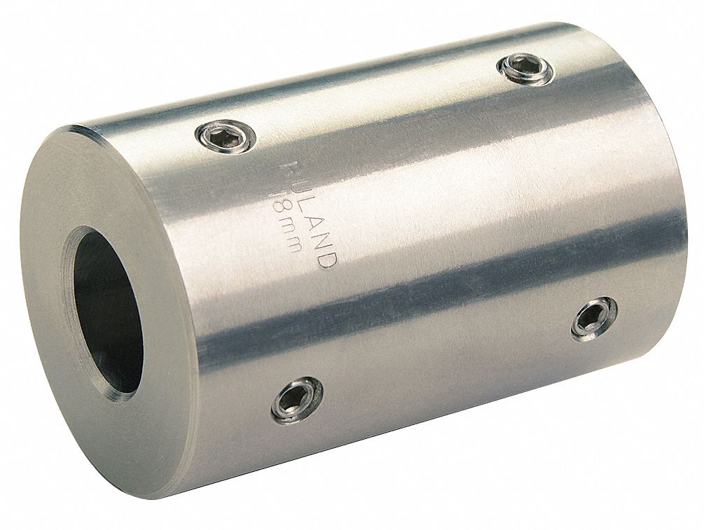 RULAND MANUFACTURING, 1 3/8 in Bore Dia 1, 1 3/8 in Bore Dia 2, Rigid