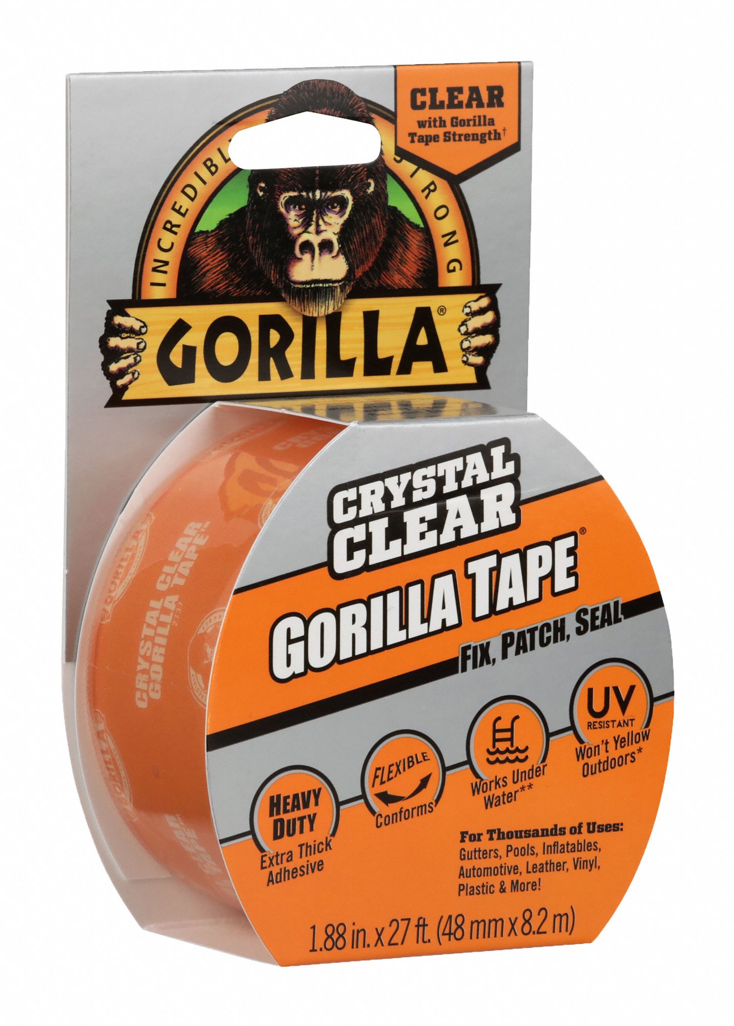 Gorilla, Std Duty, Repair Tape 30WM016027002 Grainger