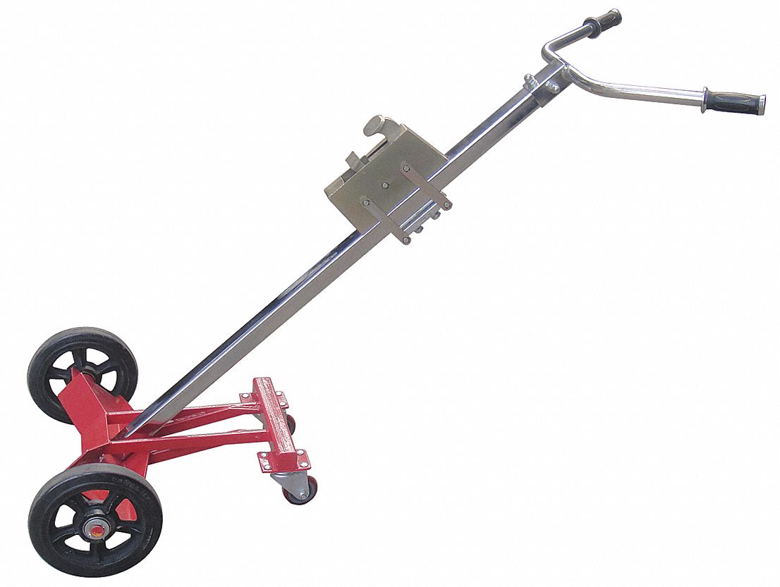 DAYTON Drum Truck, 1,000 lb Load Capacity, 52 1/4 in Overall Length