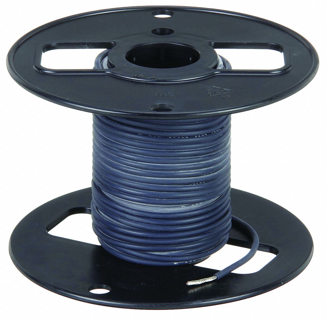 ROWE, 14 AWG Wire Size, Black, High Voltage Lead Wire 31A103R800