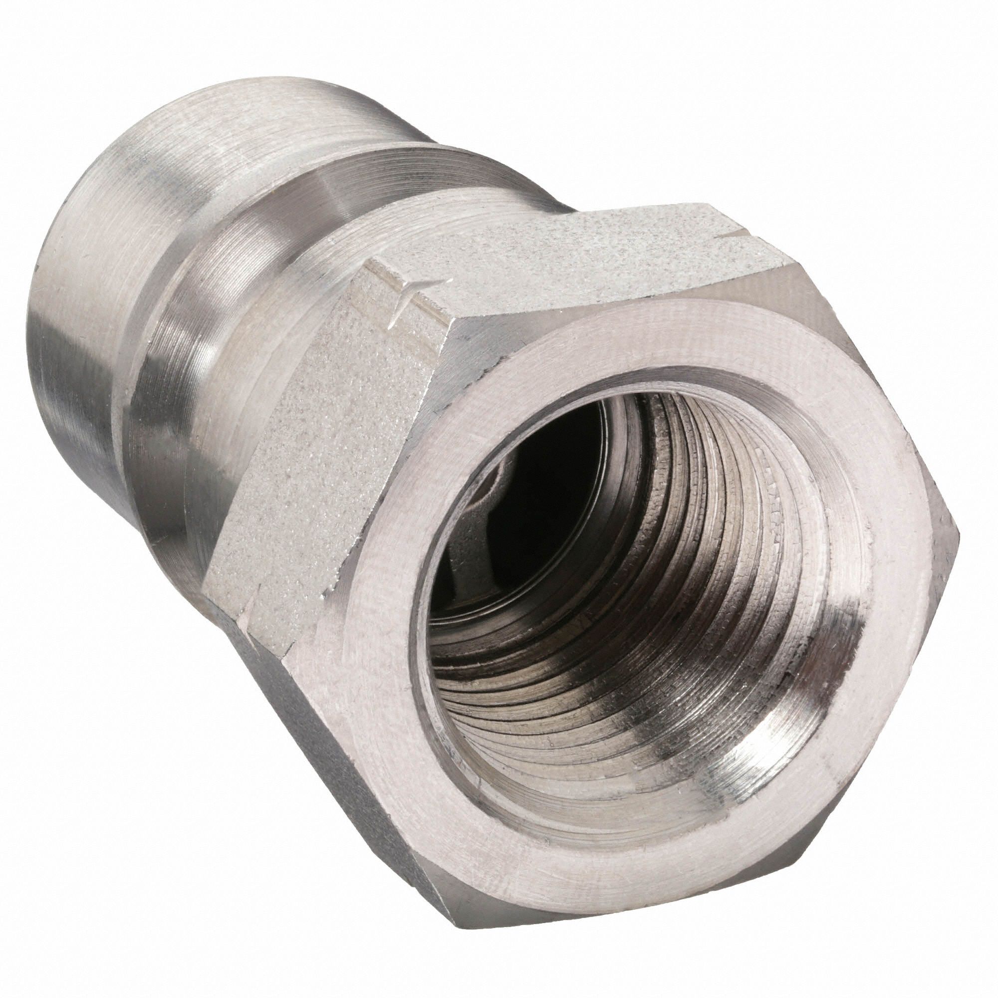 PARKER Hydraulic Quick Connect Hose Coupling 1/4 in Coupling Size, 303