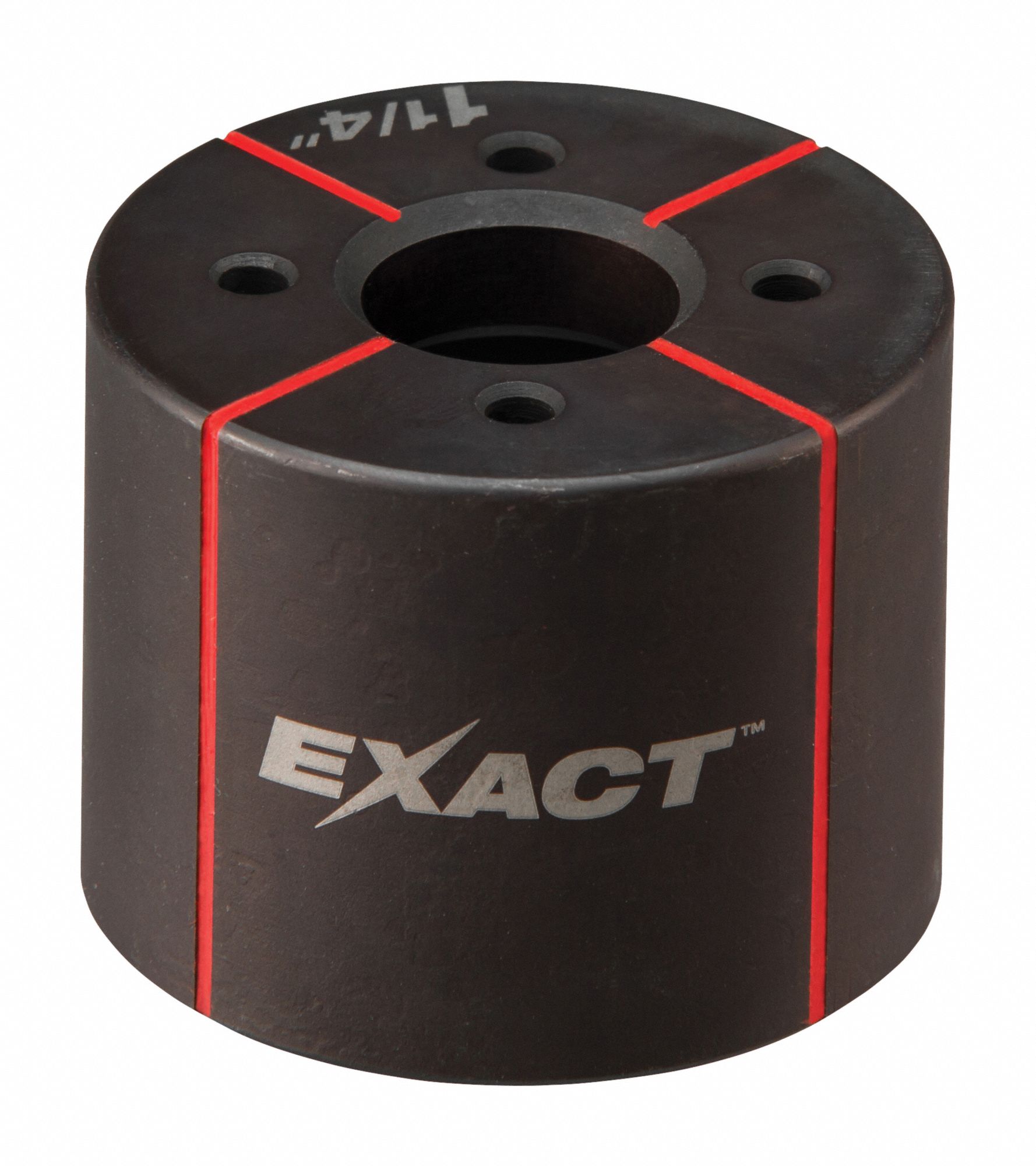 MILWAUKEE Knockout Punch Set 10 ga Max Sheet Metal CapacitySteel, 1 1