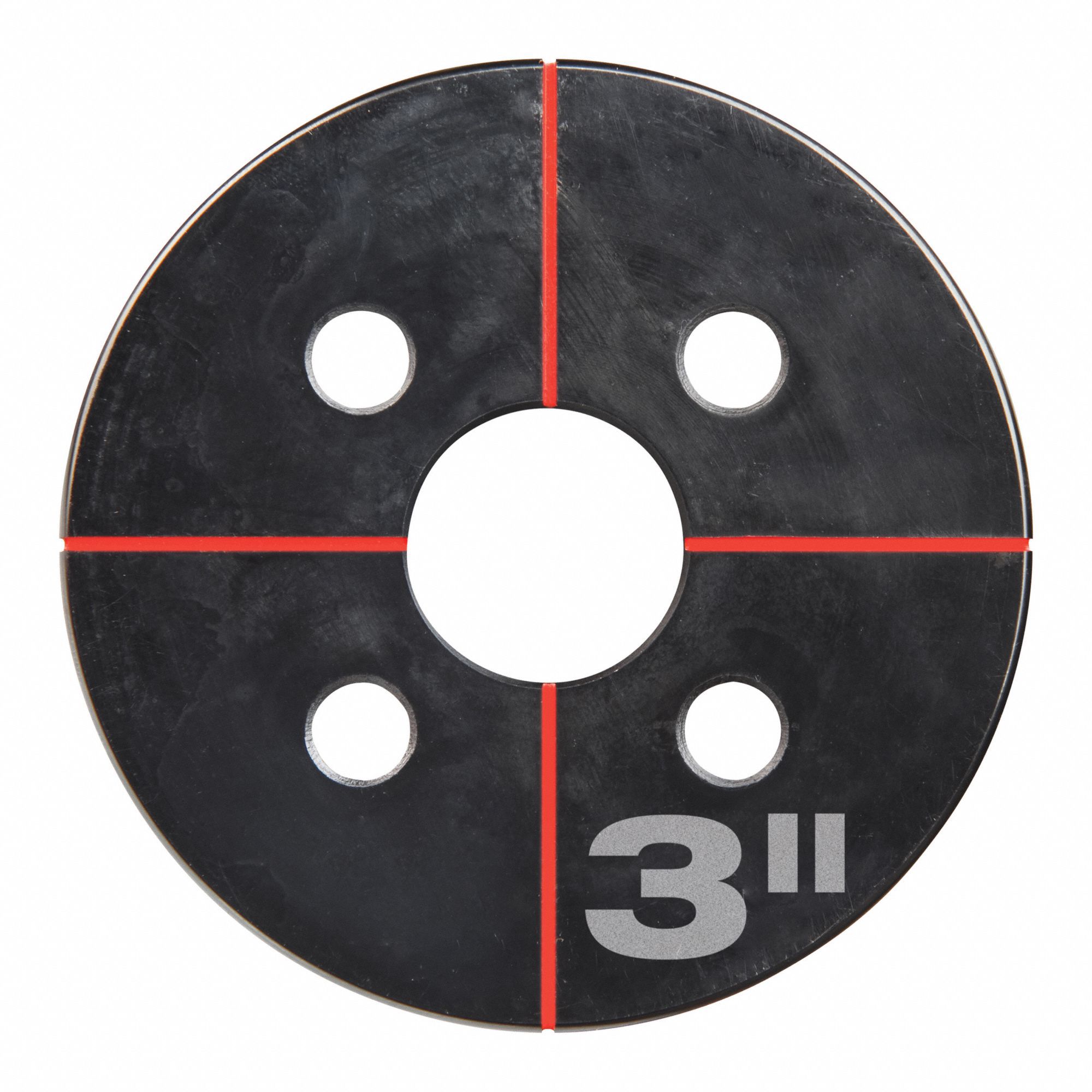 MILWAUKEE Knockout Die 12 ga Sheet Metal Capacity (Steel), 3 19/32 in